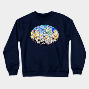 Diamonds reflect on the shell, Crewneck Sweatshirt